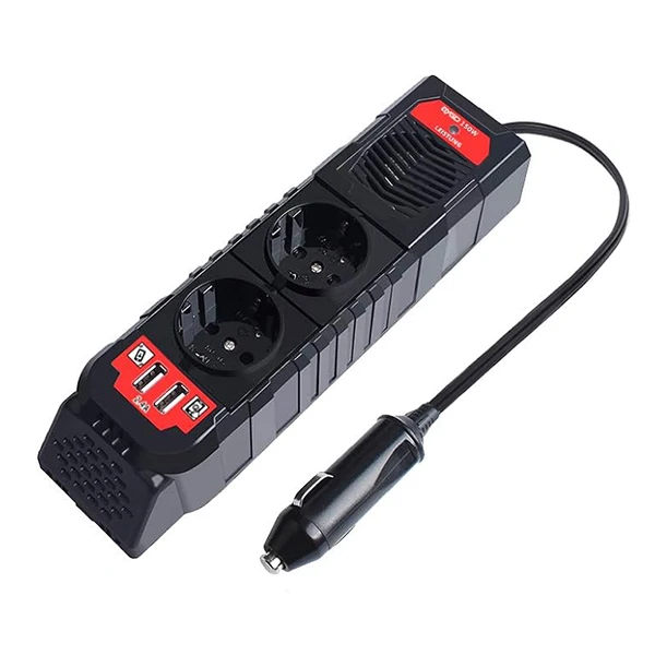 اینورتر برق فندکی خودرو بیگد مدل E8963W-150W اینورتر برق فندکی خودرو بیگد مدل E8963W-150W