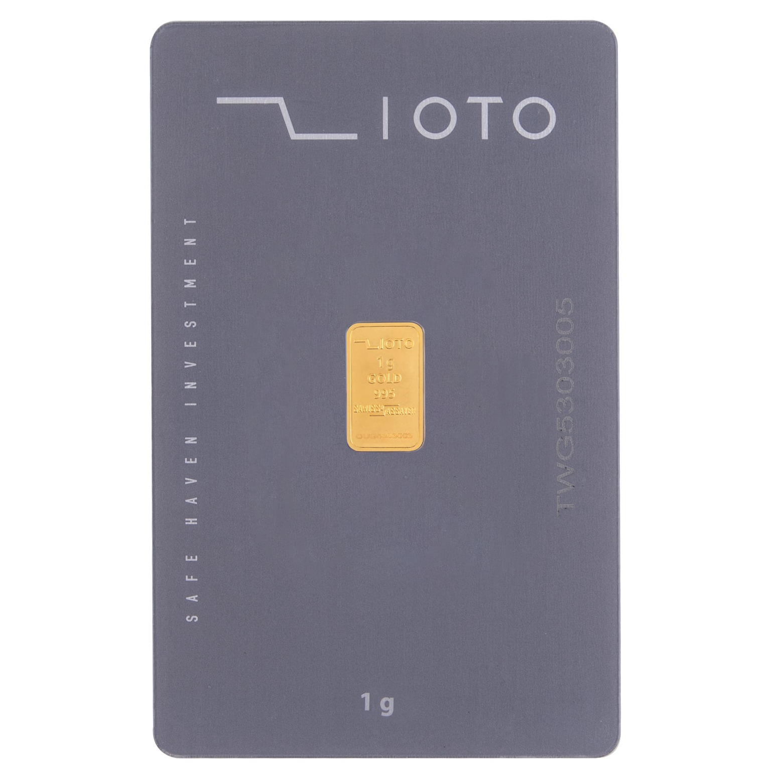 شمش طلا 24 عیار زیوتو مدل D-Au-p1