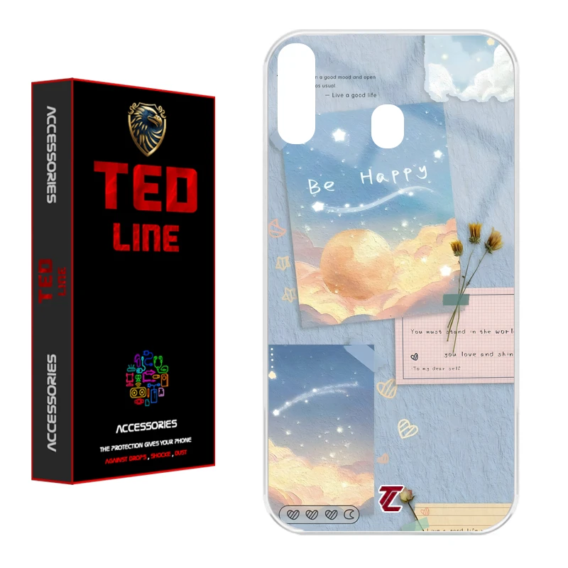 کاور تد لاین طرح کلاژ هنری کد 1127 مناسب برای گوشی موبایل سامسونگ Galaxy A20 / A30