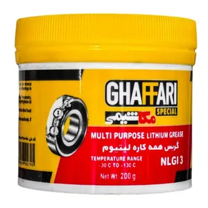 گریس  غفاری مدل همه کاره لیتیوم وزن 200 گرم