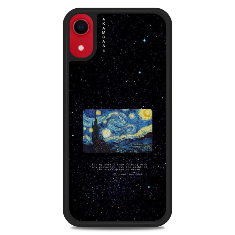 کاور آکام مدل AMC-WAXR-VANGOGH-4 مناسب برای گوشی موبایل اپل iPhone XR
