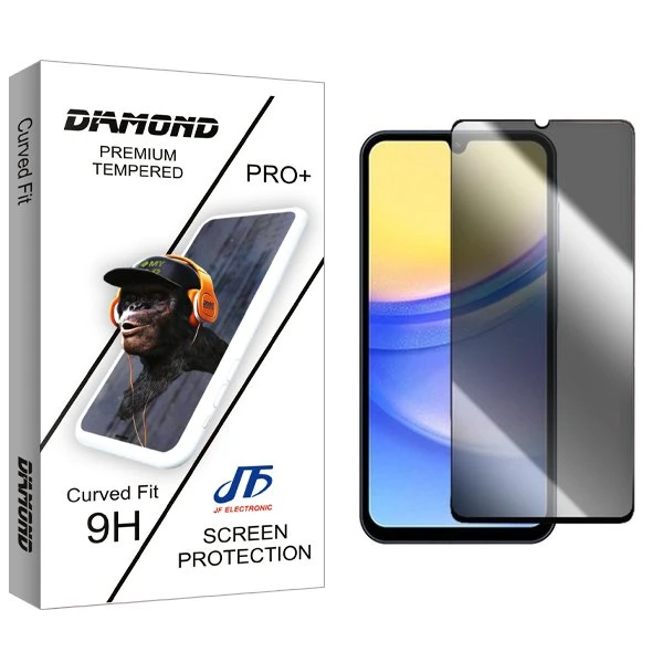محافظ صفحه نمایش حریم شخصی جی اف مدل Diamond2 مناسب برای گوشی موبایل سامسونگ Galaxy A16