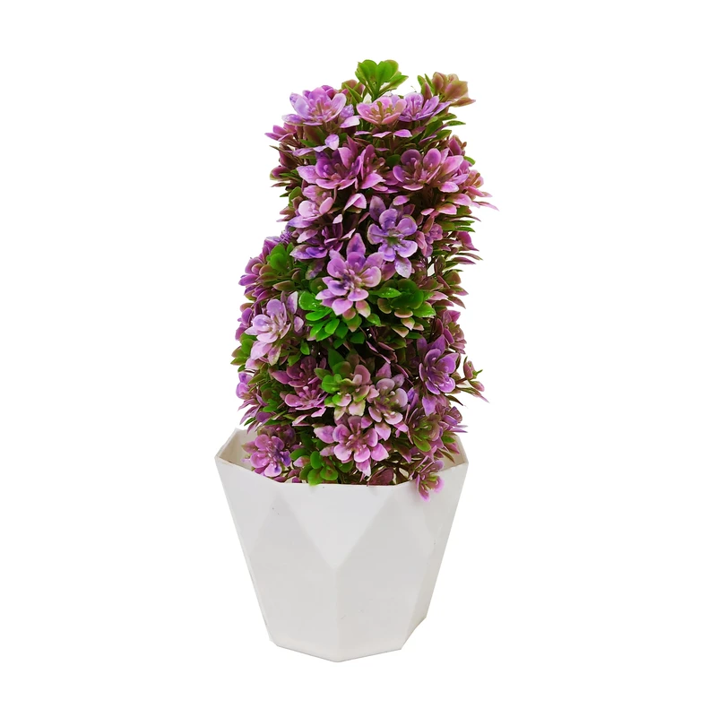 گلدان به همراه گل مصنوعی کد R25