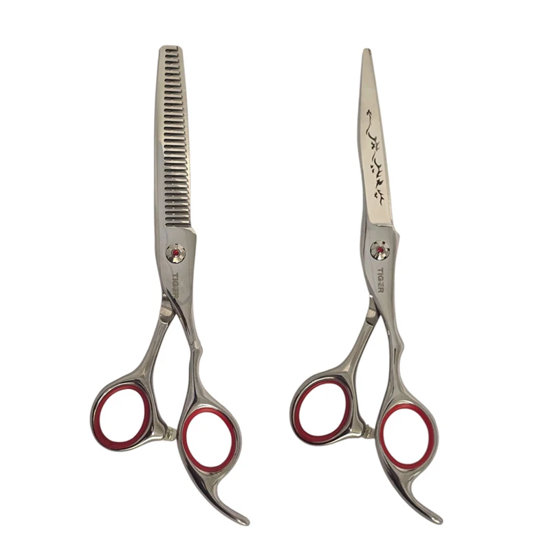 قیچی تایگر مدل ROOTS به همراه قیچی پیتاژ