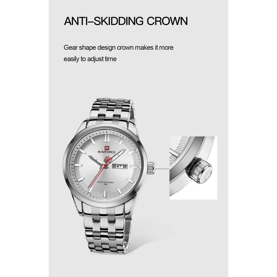 ساعت مچی عقربهای کوارتز مردانه نیوی فورس مدل NF9203 -  - 3