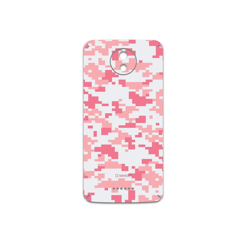 برچسب پوششی ماهوت مدل Army-Pink-pixel مناسب برای گوشی موبایل موتورولا Moto C Plus