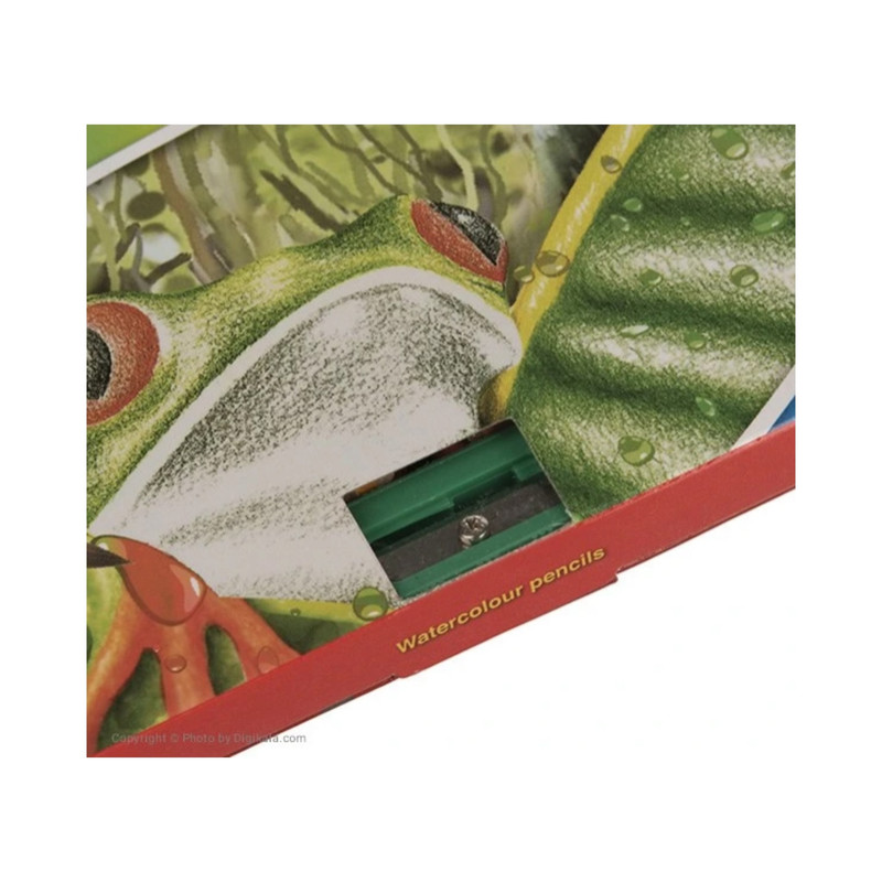 مداد رنگی کورس 24 رنگ کورس مدل Triangular