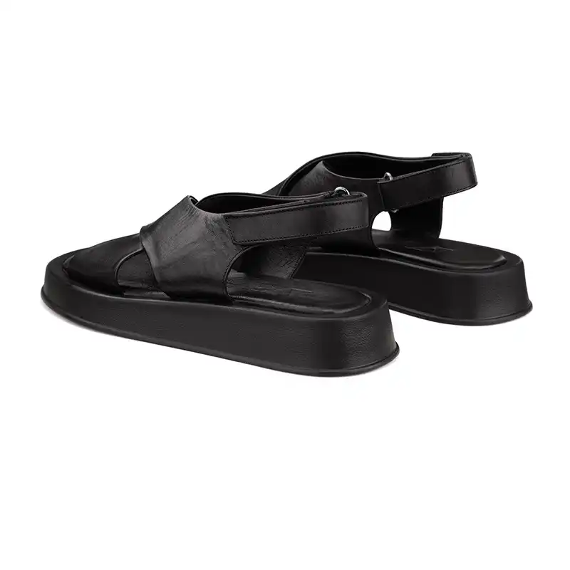 صندل زنانه چرم مشهد مدل j2564