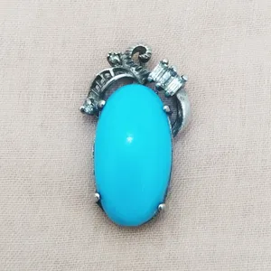 آویز گردنبند نقره زنانه سلین کالا مدل فیروزه کد ce-new92