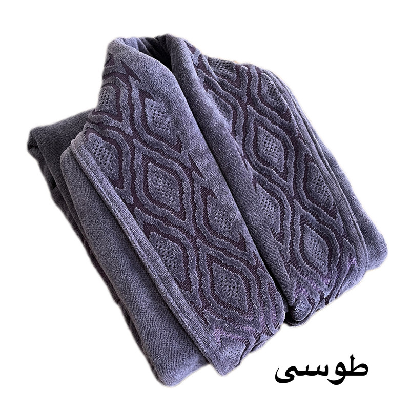 حوله پالتویی آقای کاریزما طرح ای سی سایز 125 مناسب برای قد 160 الی 185 سانتی متر