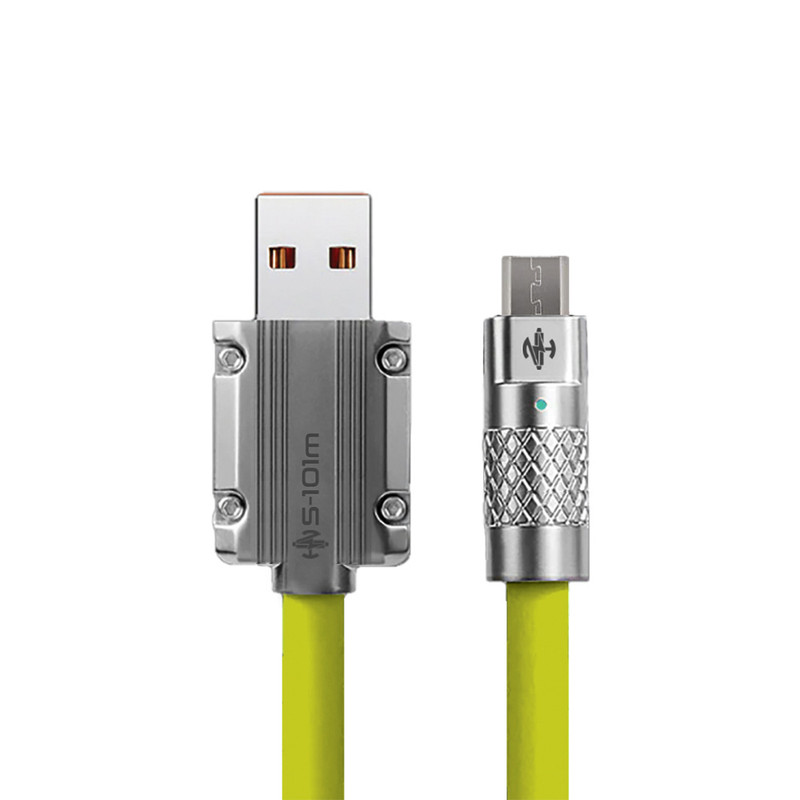 کابل تبدیل USB به MicroUSB اچ ان مدل S-101m طول 1 متر 