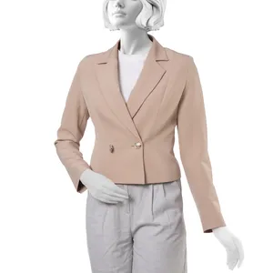 کراپ کت زنانه ریسانی مدل 5266