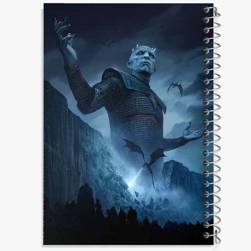 دفتر نت موسیقی 50 برگ خندالو مدل گیم اف ترونز (Game of Thrones) کد F50