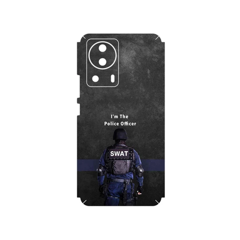برچسب پوششی ماهوت مدل Police Officer مناسب برای گوشی موبایل شیائومی 13 Lite