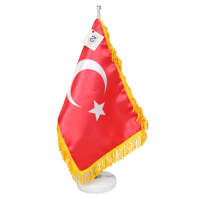 پرچم رومیزی جاویدان تندیس پرگاس مدل ترکیه کد 1