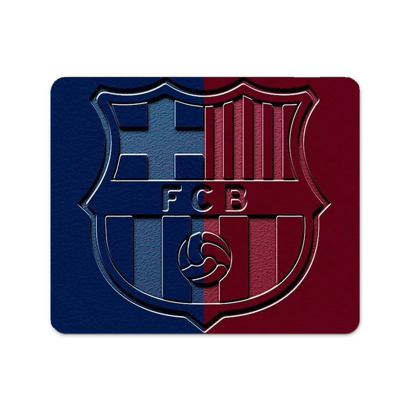 ماوس پد پاد آفرین طرح باشگاه بارسلونا کد 19 سایز 19*24 سانتی متر