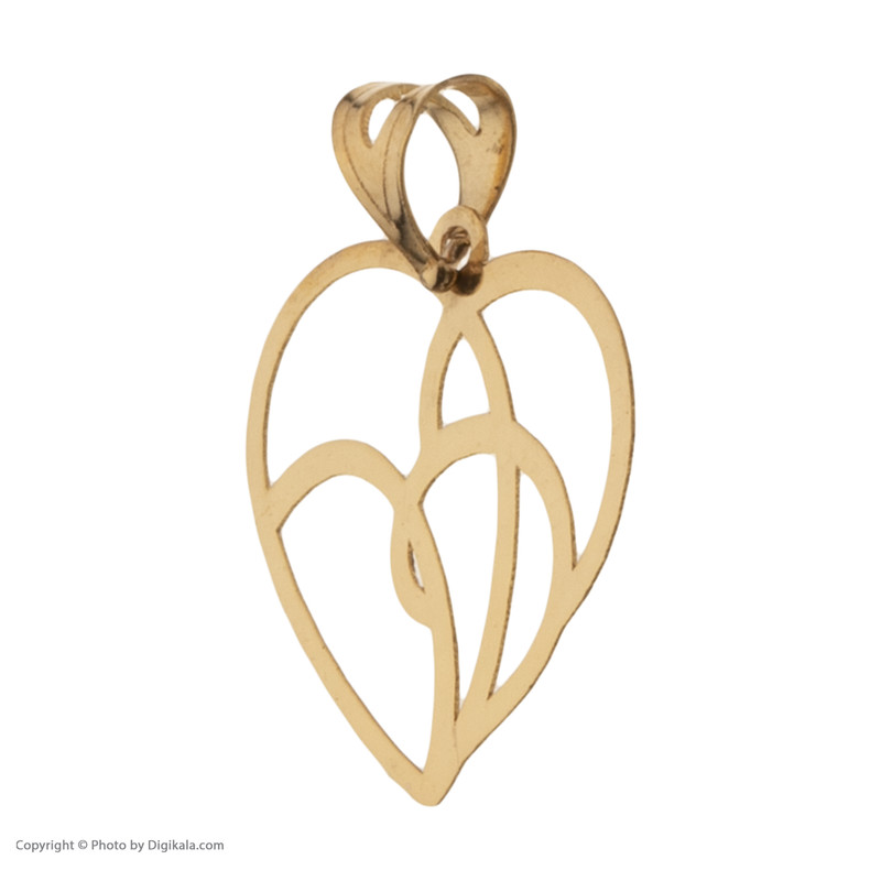 آویز گردنبند طلا 18 عیار زنانه مایا ماهک مدل MM1488 طرح قلب آویز گردنبند طلا 18 عیار زنانه مایا ماهک مدل MM1488 طرح قلب