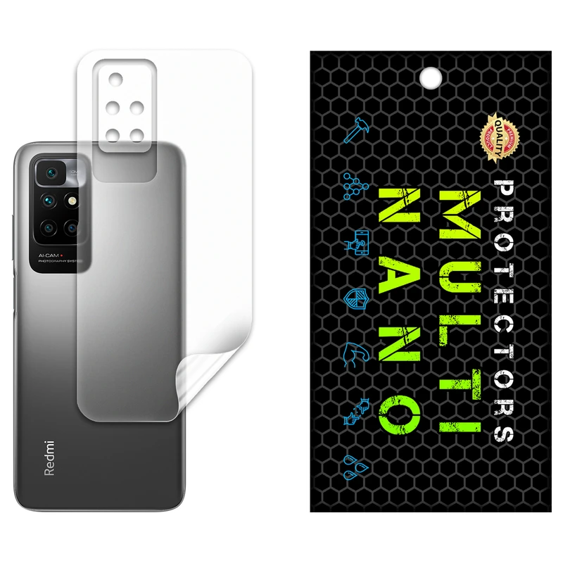 محافظ پشت مات نانو هیدروژل مولتی نانو مدل X-F1B مناسب برای گوشی موبایل شیائومی Redmi 10 2022