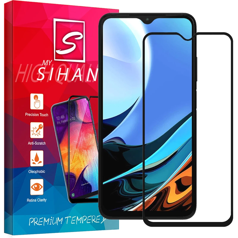 محافظ صفحه نمایش مای سیحان مدل FG مناسب برای گوشی موبایل شیائومی redmi 9 / 9A / 9C 