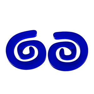 گوشواره میخی زنانه مرمد مدل اسپیرال