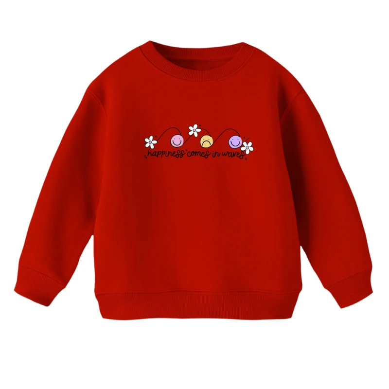 سویشرت بچگانه مدل موج شادی 