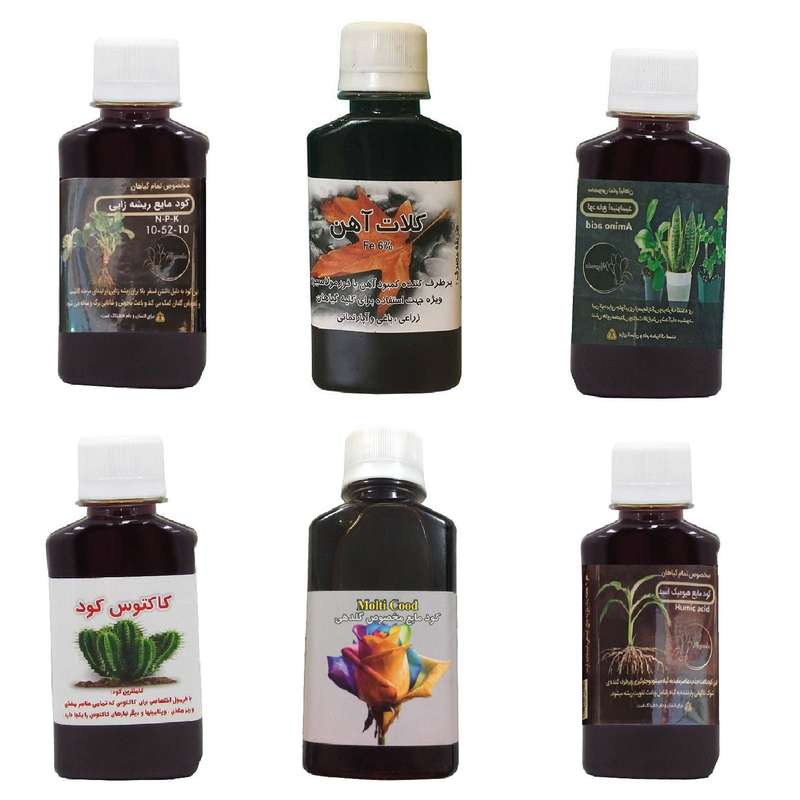 کود مایع فسفر ریشه زایی 10-52-10 و کلات آهن و امینو اسید و هیومیک اسید و کود کاکتوس و کود گلدهی مدل life drop حجم 120 میلی لیتر کود مایع فسفر ریشه زایی 10-52-10 و کلات آهن و امینو اسید و هیومیک اسید و کود کاکتوس و کود گلدهی مدل life drop حجم 120 میلی لیتر