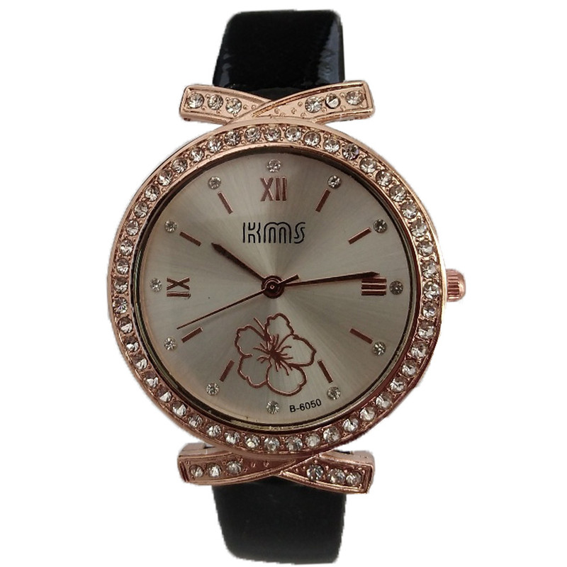 ساعت مچی عقربه ای دخترانه مدل FLOWER کد 654 ساعت مچی عقربه ای دخترانه مدل FLOWER کد 654