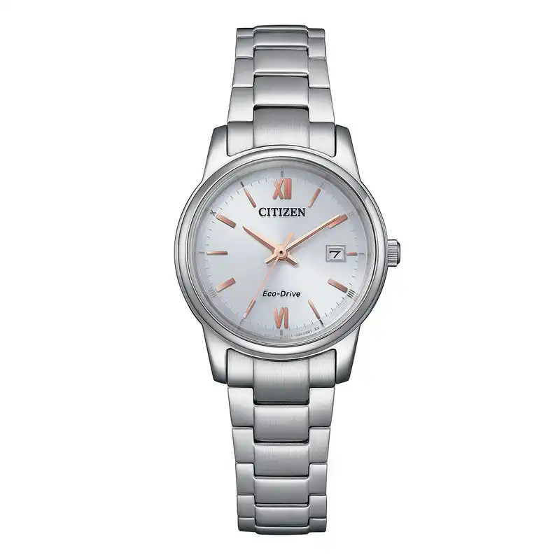 ست ساعت مچی عقربه ای زنانه و مردانه سیتی زن مدل BM6978-77A EW2318-73A