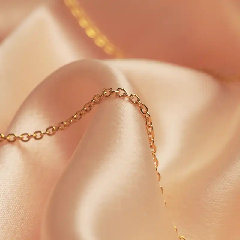 گردنبند طلا 18 عیار زنانه الن نار مدل عسل کد N11229046