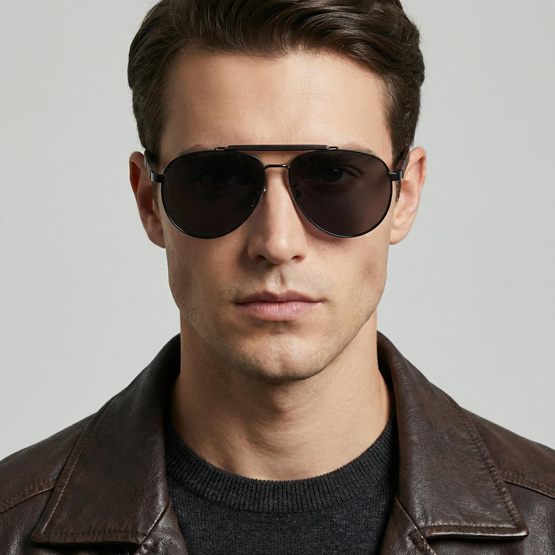 عینک آفتابی خلبانی (Aviator) مردانه آلبرت وگ  2