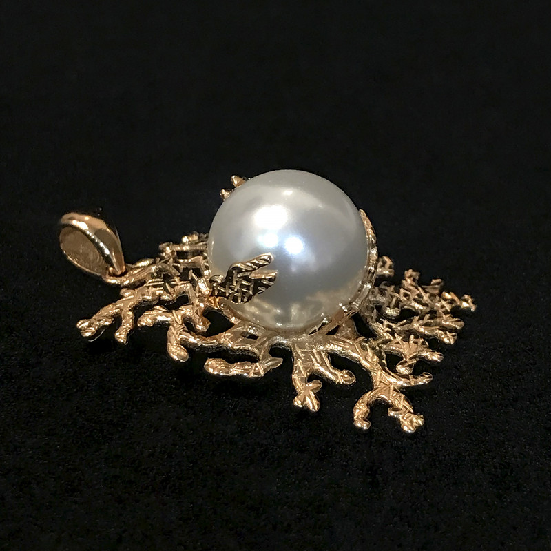 آویز گردنبند نقره زنانه اقلیمه مدل VN505