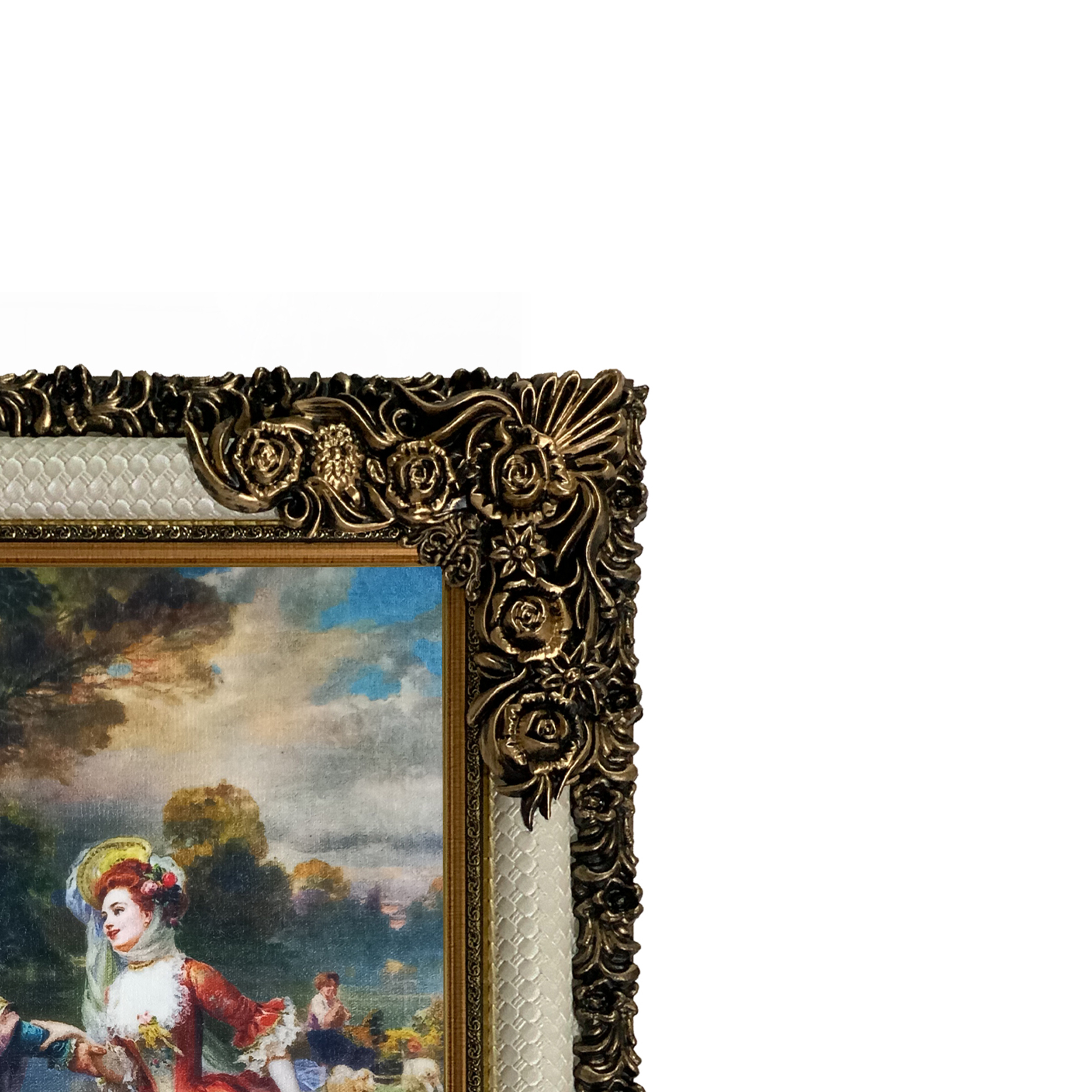 تابلو فرش ماشینی طرح دستبافت مدل وصال کد 8171