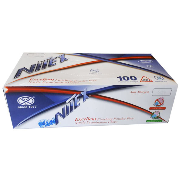 دستکش یکبار مصرف مدل نیتکس مدیوم