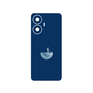 MAHOOT Minimal Gardener Astronaut Cover Sticker for Realme C55
