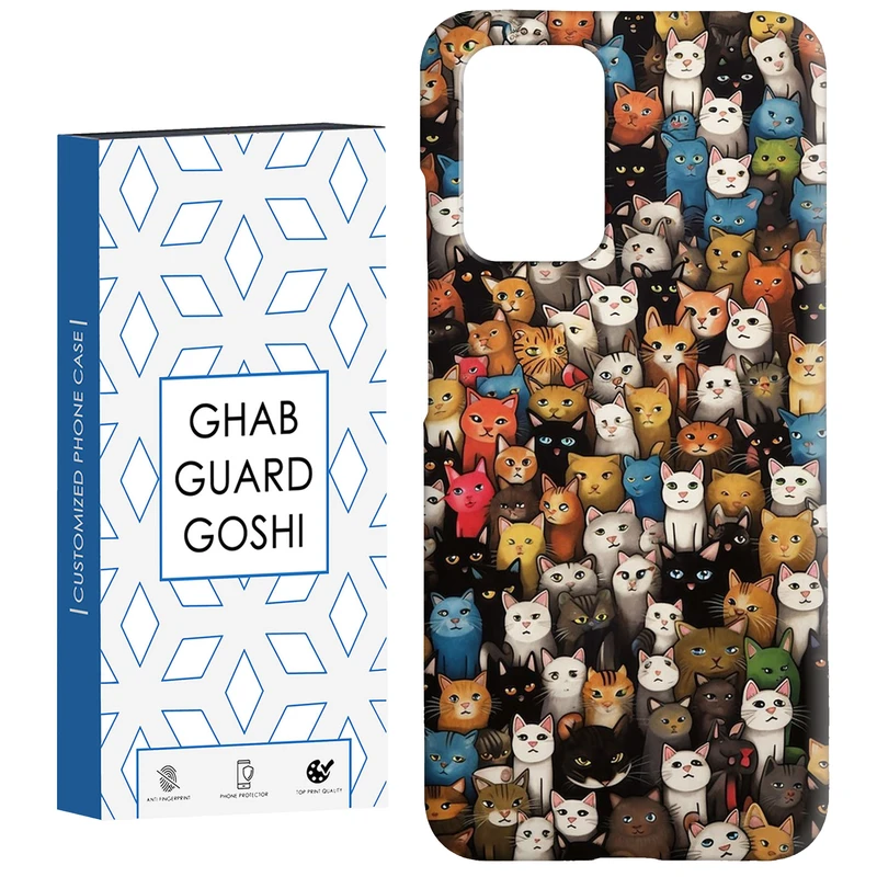 کاور قاب گارد گوشی طرح گربه کد Dimo-293 مناسب برای گوشی موبایل شیائومی  Redmi 10 