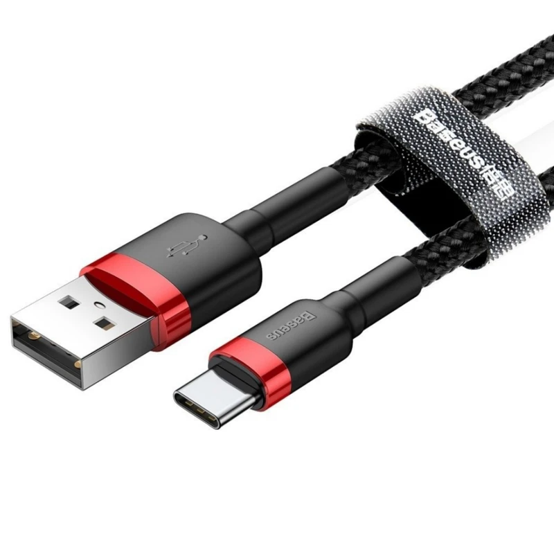 کابل تبدیل USB به USB-C بیسوس مدل CATKLF-B91 Cafule طول  1 متر