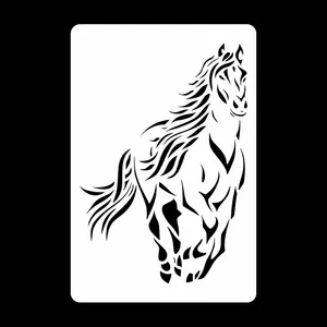 شابلون دکو رستا مدل اسب کد S452