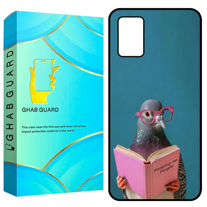 کاور قاب گارد طرح کبوتر مدل GCHPA03S مناسب برای گوشی موبایل سامسونگ Galaxy A02s / M02s / A03s  