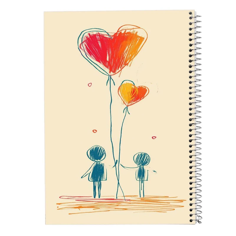 دفتر نقاشی 50 برگ مدوپد مدل فانتزی کد DF16603