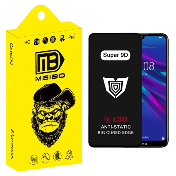 محافظ صفحه نمایش میبو مدل Super 9D Pro مناسب برای گوشی موبایل هوآوی y6 2019