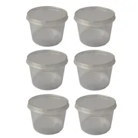 ظرف نگهدارنده مدل مایکروویوی کد 610cc مجموعه 6 عددی