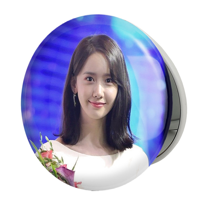 آینه جیبی خندالو طرح یونا گروه گرلز جنریشن Girls Generation مدل تاشو کد 12999 