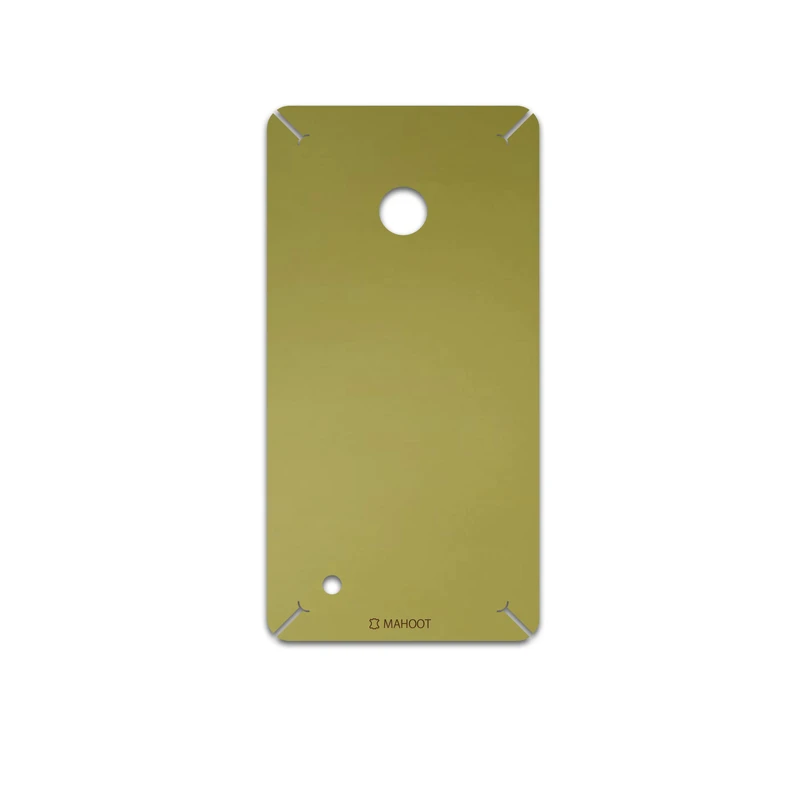 برچسب پوششی ماهوت مدل Matte-Gold مناسب برای گوشی موبایل نوکیا Lumia 530
