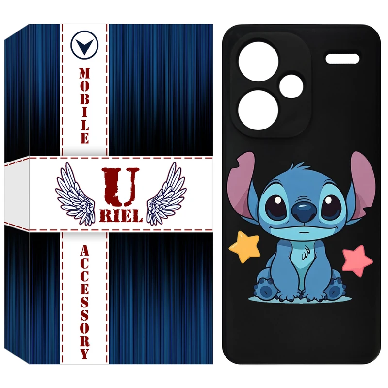 کاور یوریل قاب مدل KSH کد 70 طرح استیچ مناسب برای گوشی موبایل شیائومی Redmi Note 13 Pro Plus