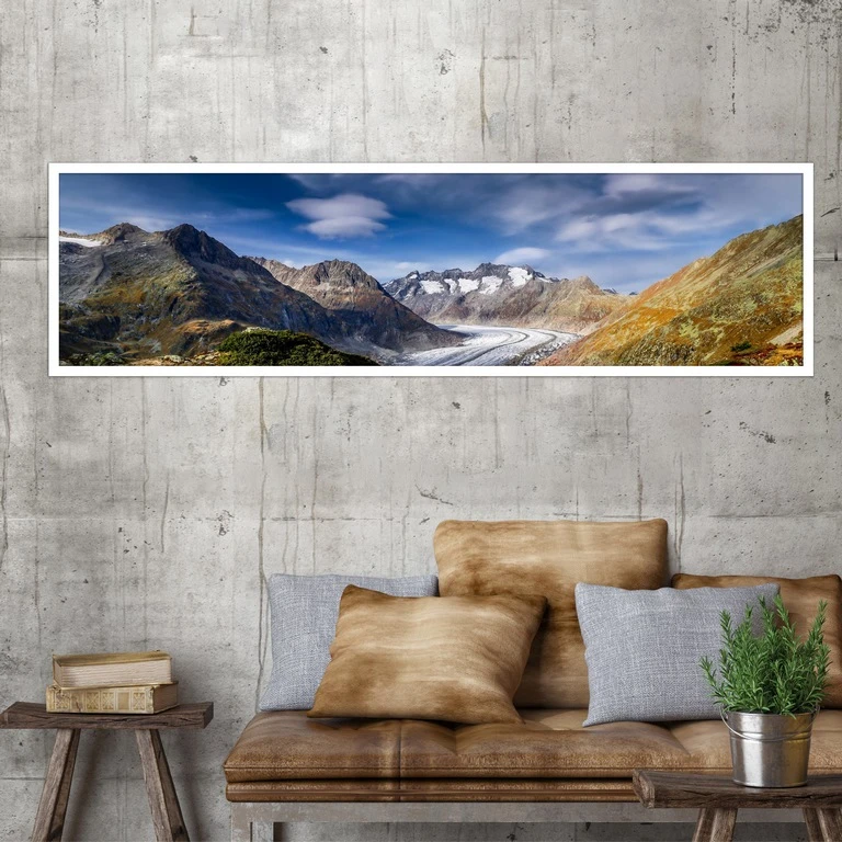 تابلو بکلیت طرح منظره جاده کوهستانی مدل W-7520