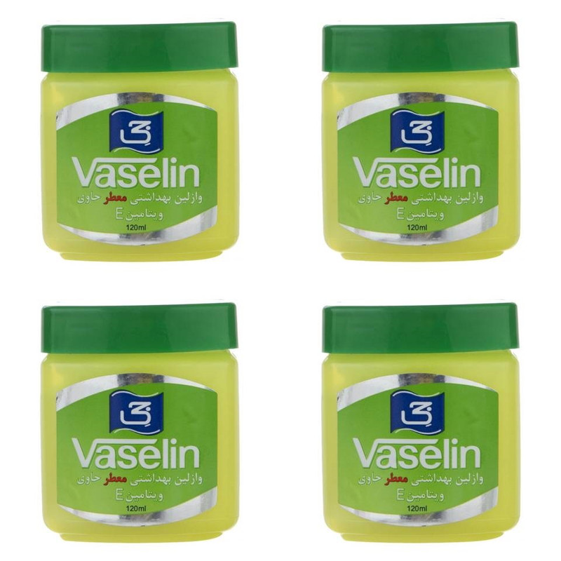 وازلین جی کد 001 حجم 120 میلی لیتر مجموعه 4 عددی