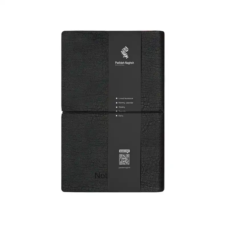 دفتر یادداشت پدیده نقش مدل جلد نرم ترمو طرح mini bell به همراه دفترچه یادداشت