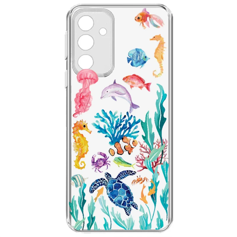 کاور طرح Ocean مناسب برای گوشی موبایل سامسونگ Galaxy A24  