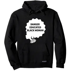 هودی زنانه 27 مدل DANGER کد Q06 رنگ مشکی