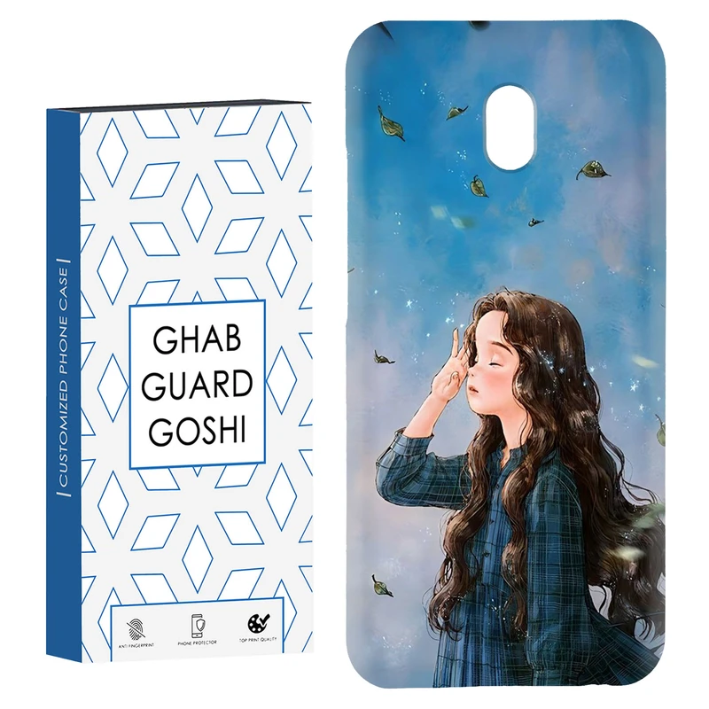 کاور قاب گارد گوشی طرح دخترانه کد Dimo-037 مناسب برای گوشی موبایل شیائومی Redmi 8a